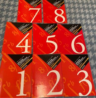 Cuadernillos de ejercicios de mates de bachillerat