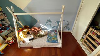 Cama para niños madera+colchón+funda colchon