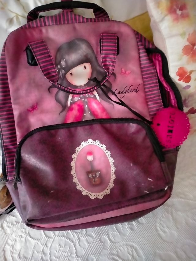 mochila cuero gorjus