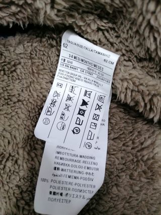 Pack 62cm de buzo y chaqueta (3-6m)