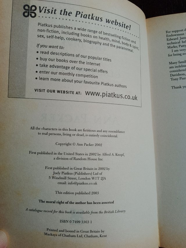 The Dive from Clausen's Pier (en inglés)