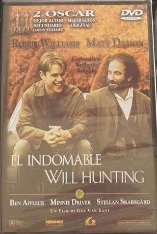 DVD El Indomable Will Hunting