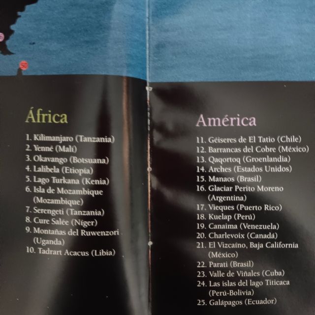 50 lugares dos sonhos