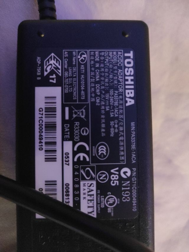 Caricatore 75W 15V 5A 