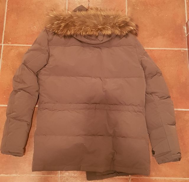 Abrigo plumas Hackett talla M verde