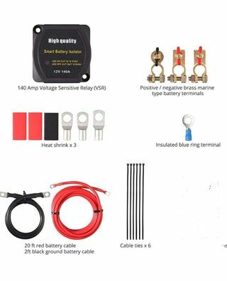 Kit segunda bateria 4x4 camper