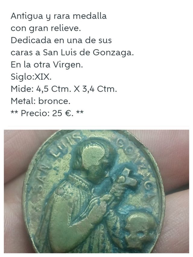 Antiguas medallas