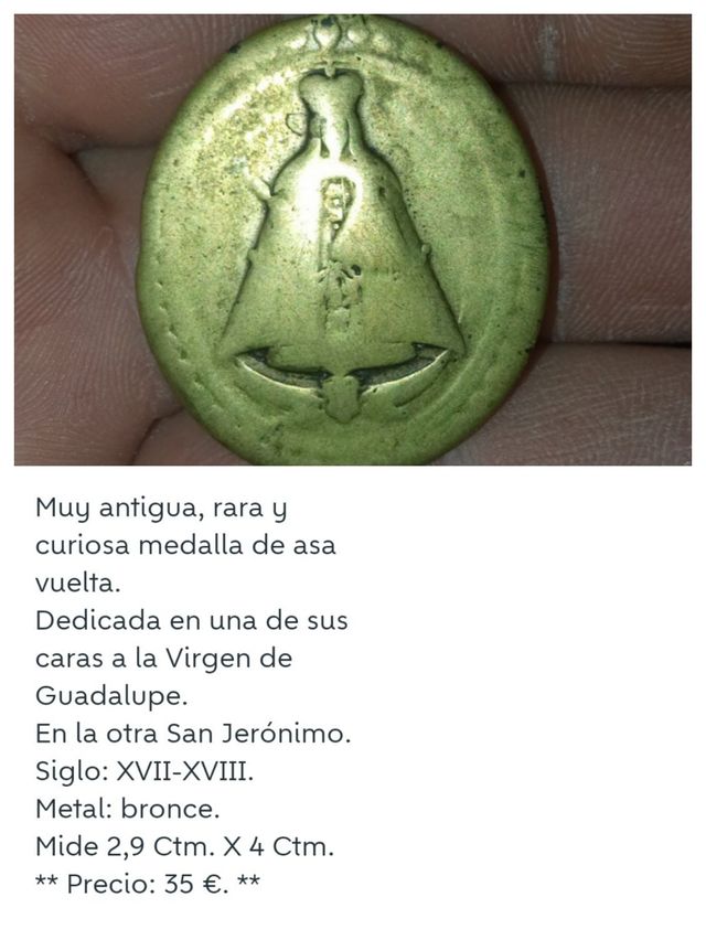 Antiguas medallas