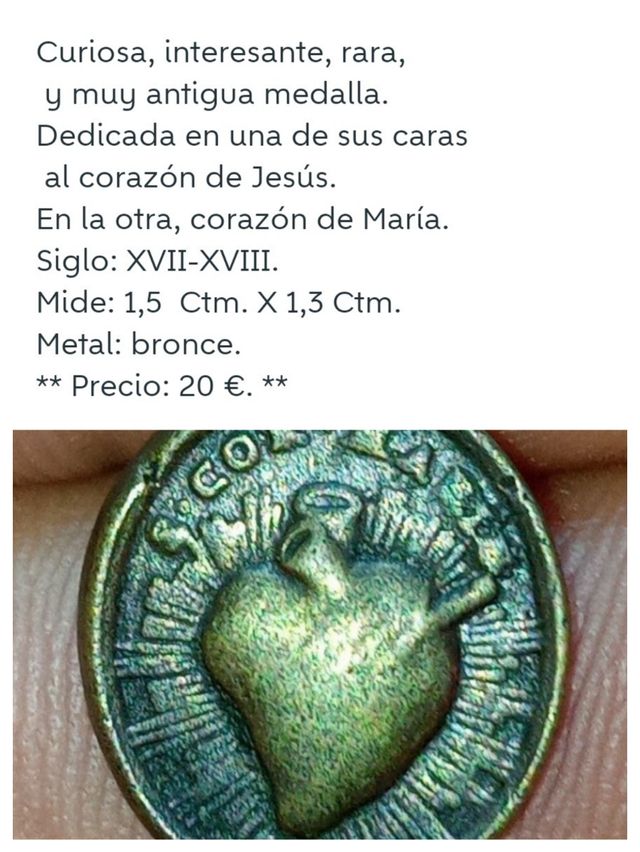 Antiguas medallas