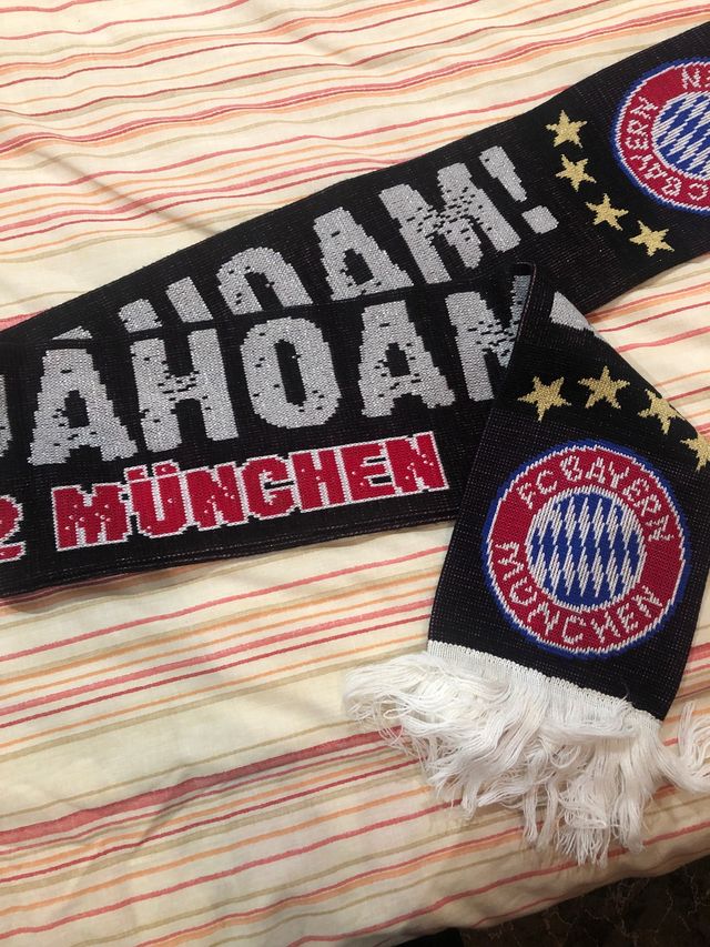 Bufanda final Champions 2012 en Múnich