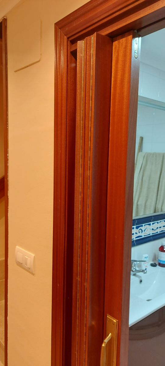 Puerta corredera de madera de Plegables del Norte