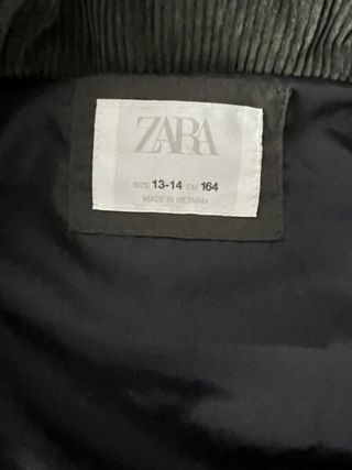 Chaleco chico Zara 13/14.