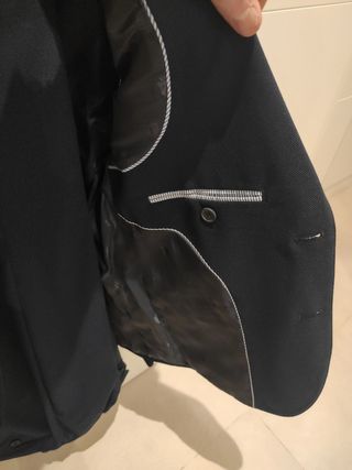 Traje niño 2 piezas azul marino talla 11-12