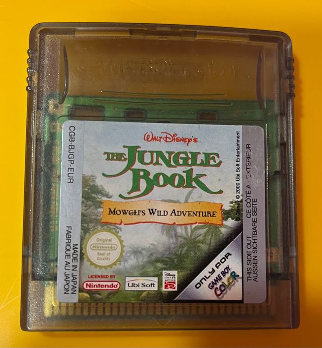 Juego The Jungle Book Game Boy Color