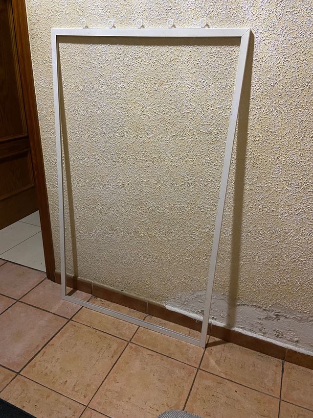 Marco de hierro lacado