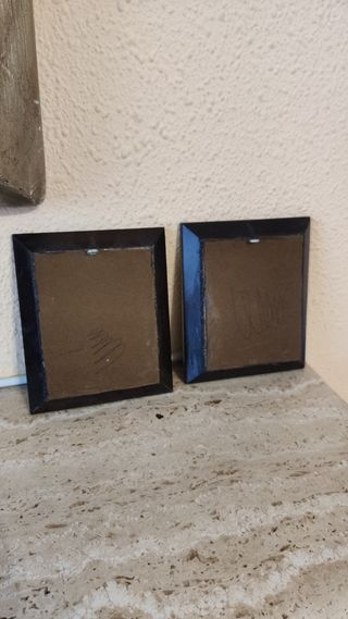 2 ANTIGUOS CUADROS VINTAGE 