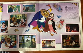 Álbum de cromos bella y bestia