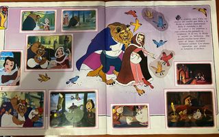 Álbum de cromos bella y bestia