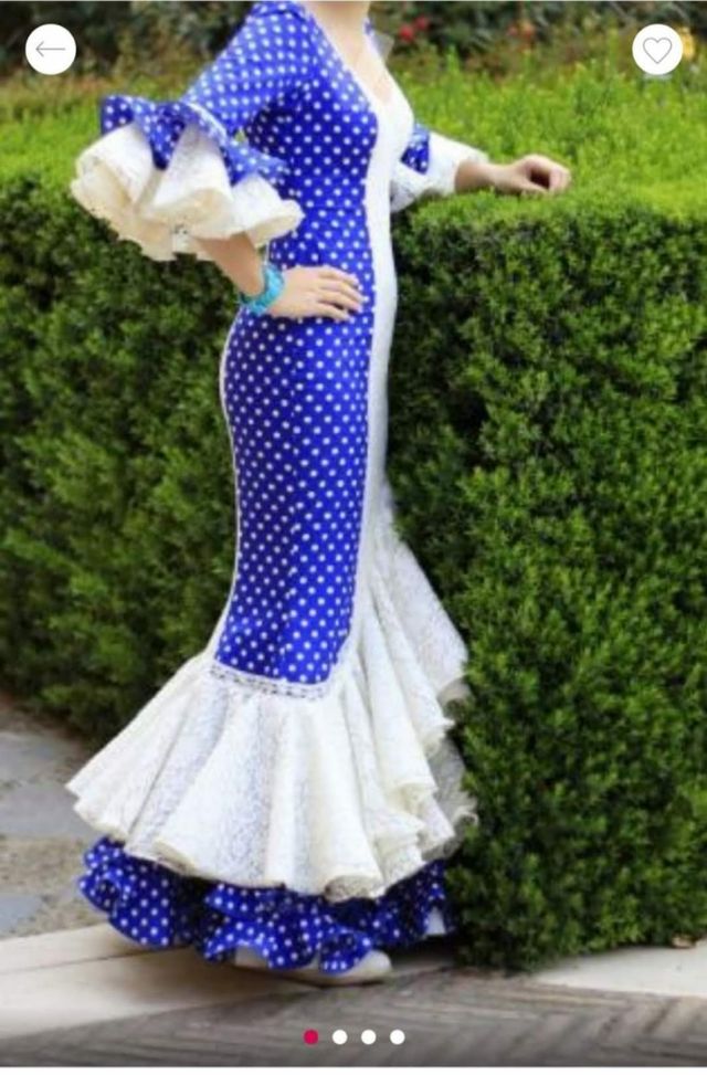 Traje flamenca