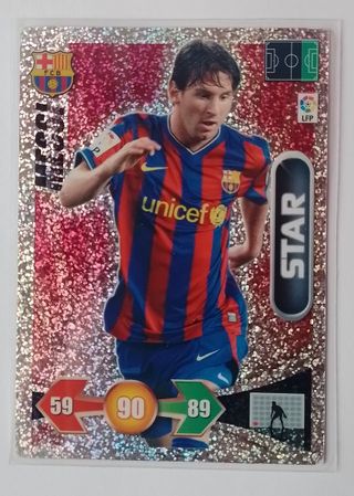 CROMO STAR LEO MESSI ADRENALYN 2009-2010