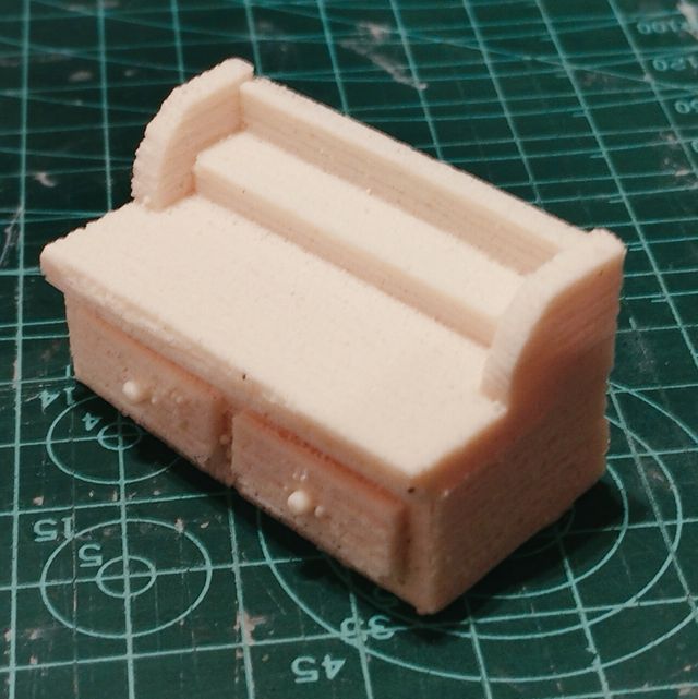 Escenografía para mazmorra sin pintar