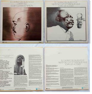 BLUES - 9 discos LPs