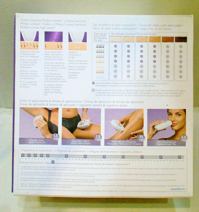 DEPILADORA PHILIPS LUMEA DE LUZ PULSADA A ESTRENAR