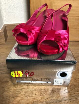 Zapato estilo Peep Toe 37