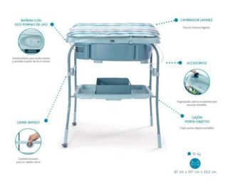 Bañera cambiador Chicco