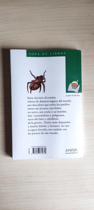 Libro "Este pícaro mundo". Ana M.Shua.Ed.Anaya