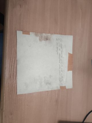 Acuarela de Bambi pintada a mano