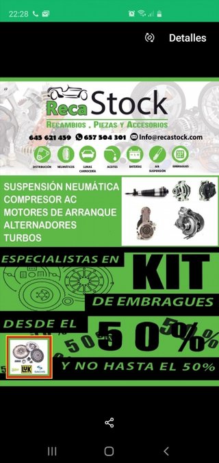 SUSPENSION NEUMATICA TURISMO  REF 54605-3T r_92568