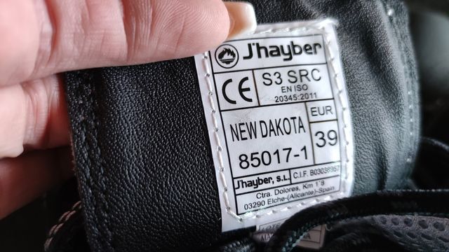 Botas de seguridad J'Hayber