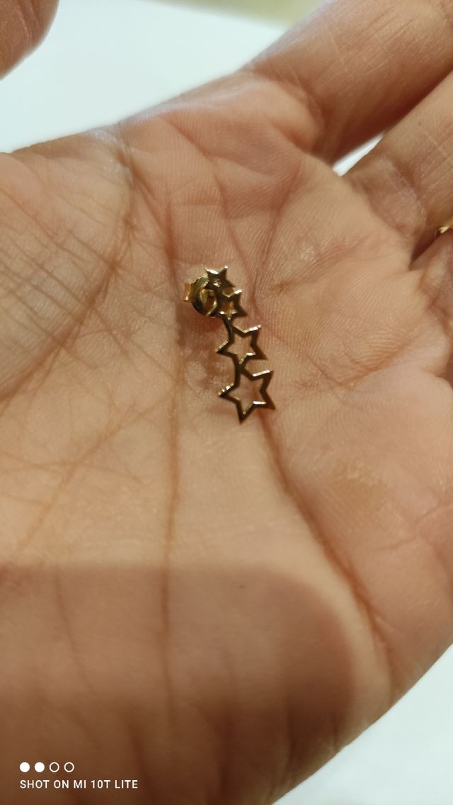 pendientes de oro 18k