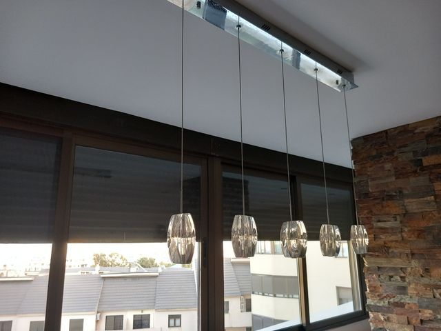 REBAJAS!!!!lámpara de diseño. de cristal
