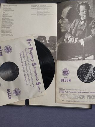 Vinilos sinfonia 3 de Mahler por Georges Solti