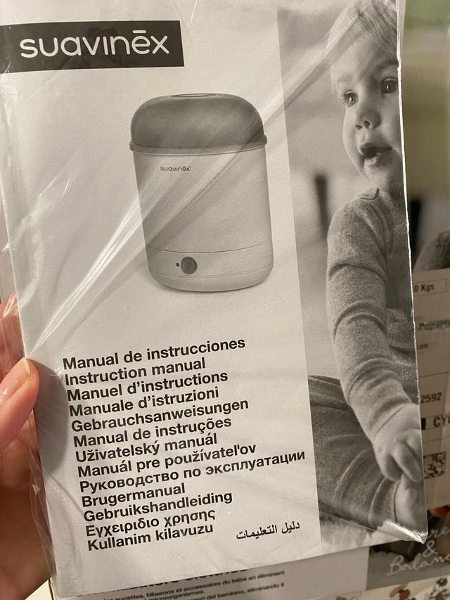 Esterilizador biberones Suavinex