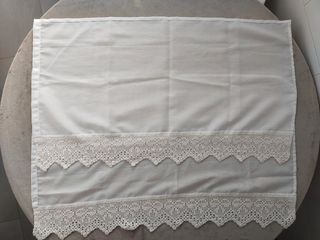 2 adornos / paños hechos a mano en ganchillo