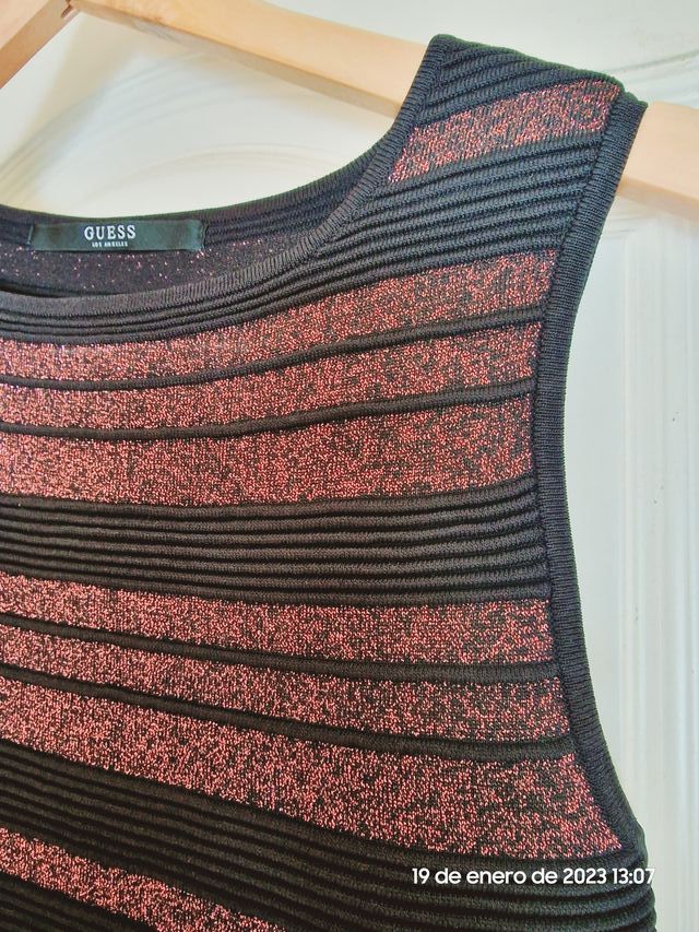 GUESS - Vestido de Tubo para mujer. Talla XS (US).