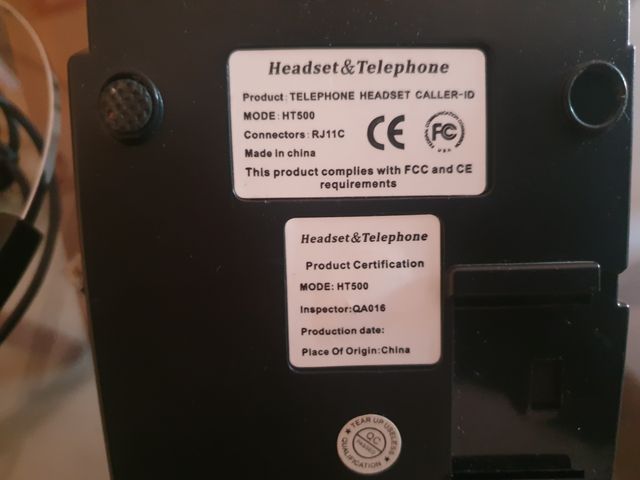 Telefono central de llamadas HT500 Callany