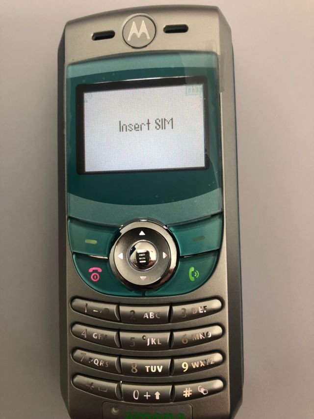Móvil MOTOROLA C550 NUEVO Coleccionistasp