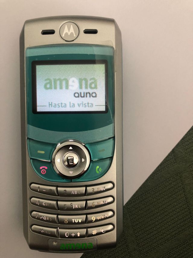 Móvil MOTOROLA C550 NUEVO Coleccionistasp