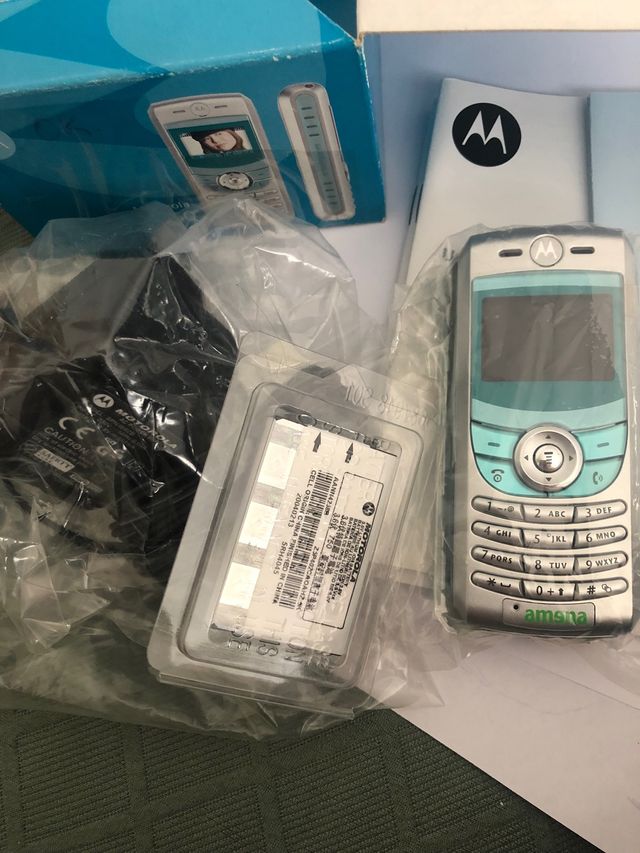 Móvil MOTOROLA C550 NUEVO Coleccionistasp
