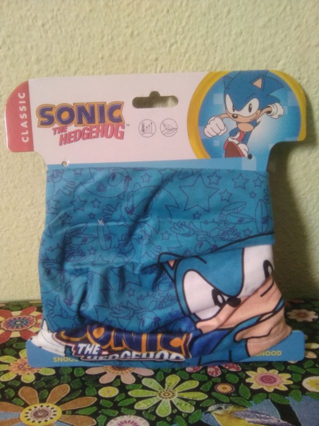 Braga cuello polar Sonic a estrenar.