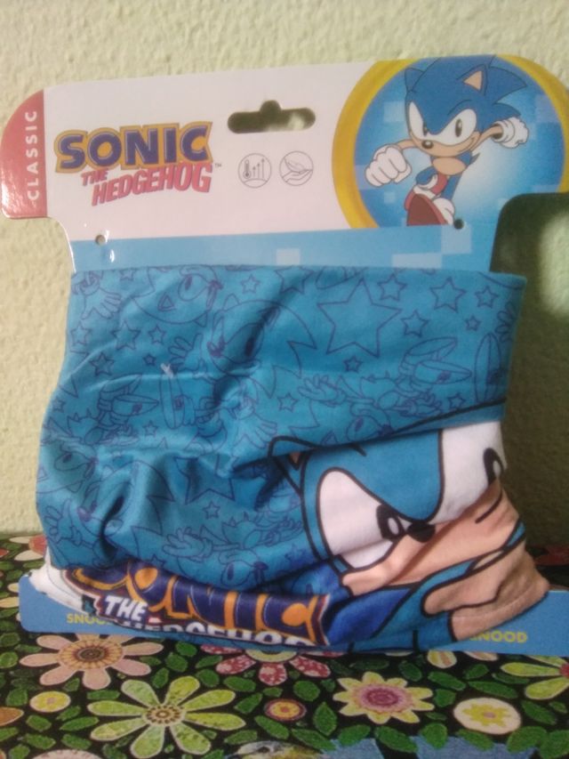 Braga cuello polar Sonic a estrenar.