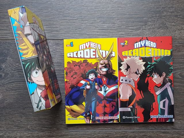 Mangas My Hero Academia. Tomos 1 y 2 de segunda mano por 15 EUR en