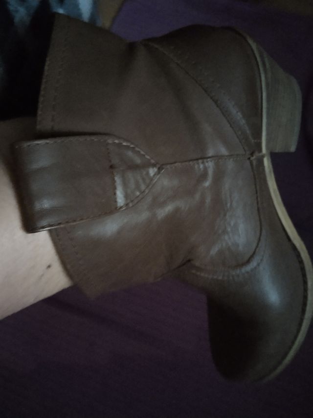 botas cowboy marrones