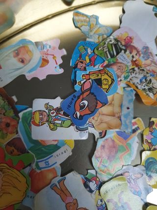 lote cromos de picar antiguos