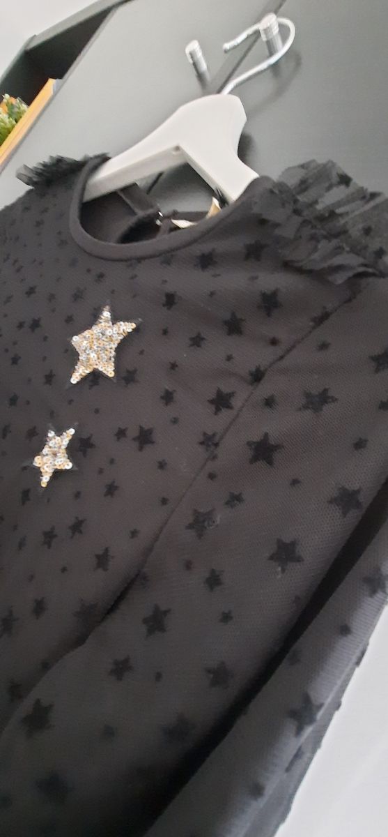 Vestito bambina Tg. 9/10 anni con tulle