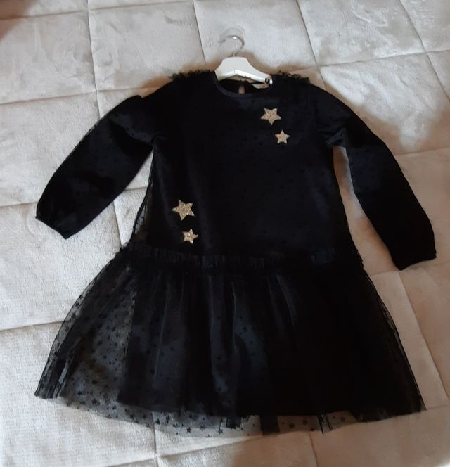 Vestito bambina Tg. 9/10 anni con tulle